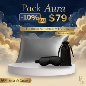 Pack Aura(Funda de Almohada + Antifaz )